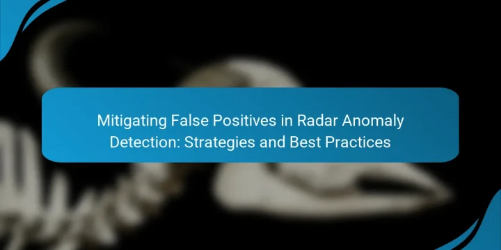 Mitigating False Positives in Radar Anomaly Detection: Strategies and Best Practices